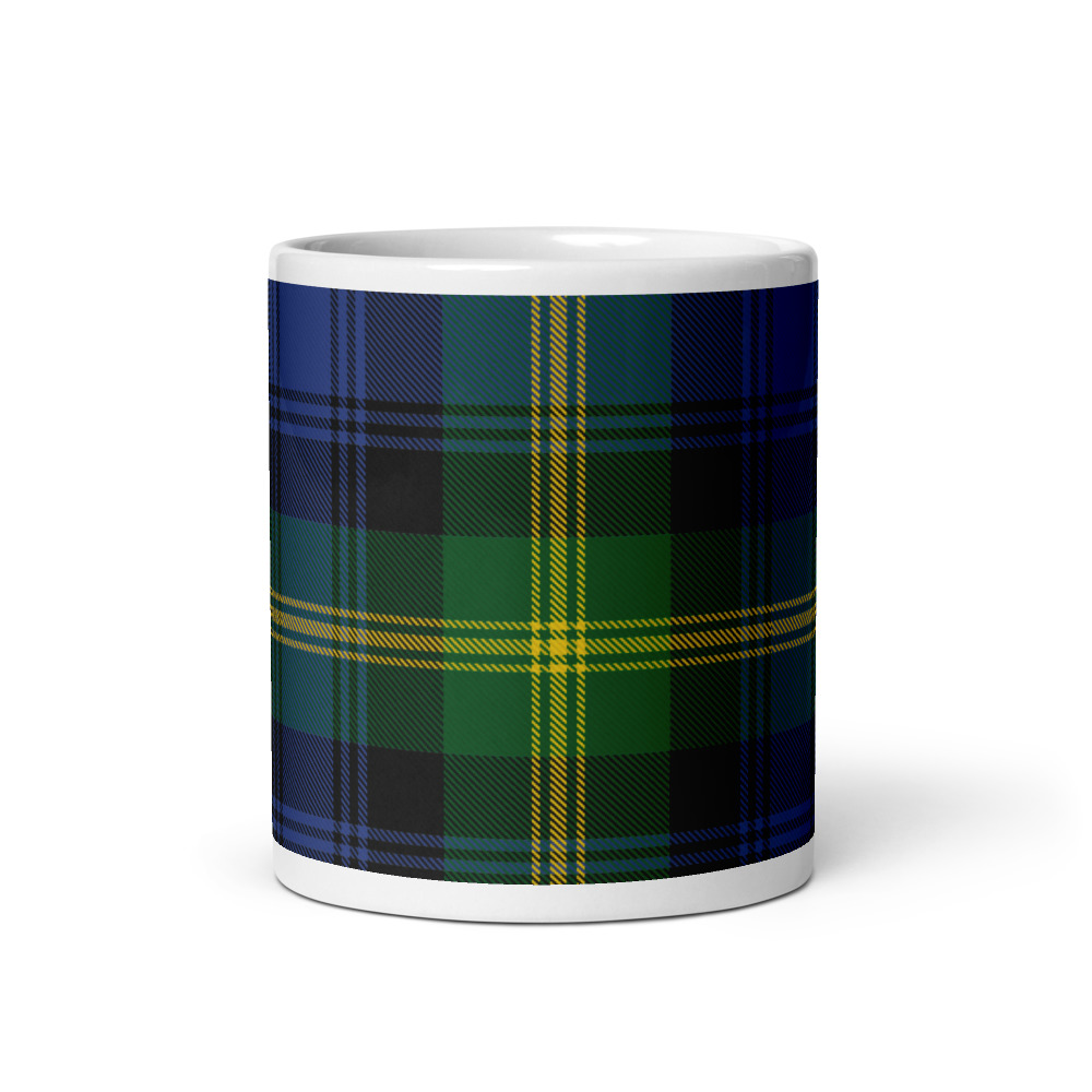 Gordon 1842 Variant Tartan Mug - Image 3