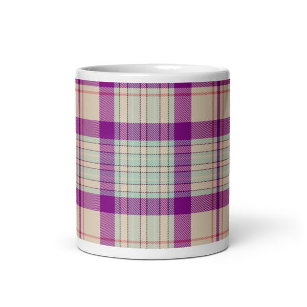 Barra Fuchsia Tartan Mug - Image 3