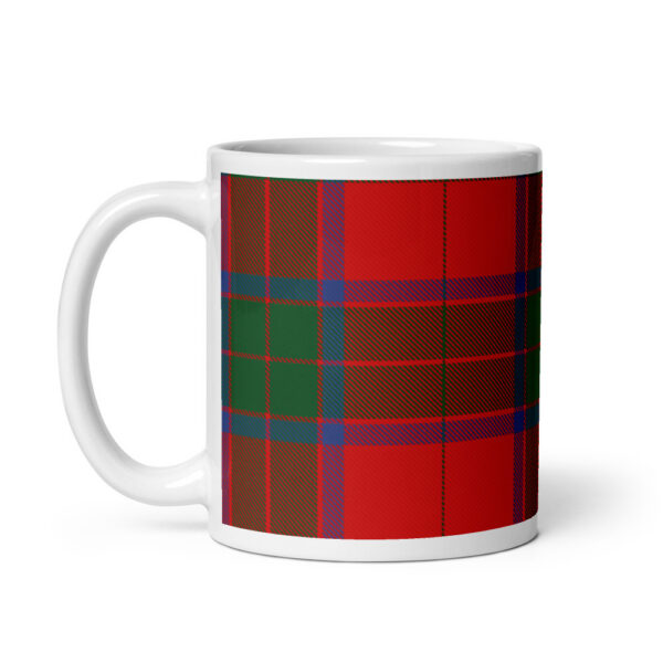 Robertson Red Tartan Mug - Image 2