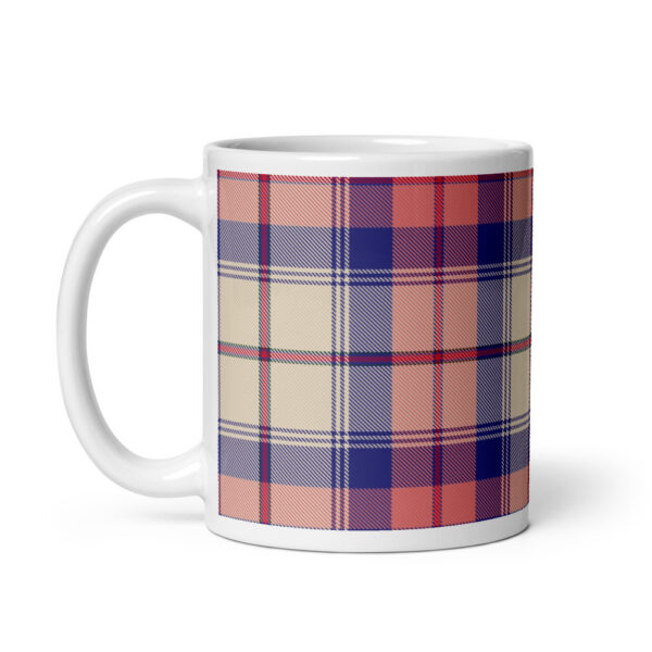 Sunart Sapphire Tartan Mug - Image 2