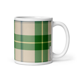 Skye Green Tartan Mug