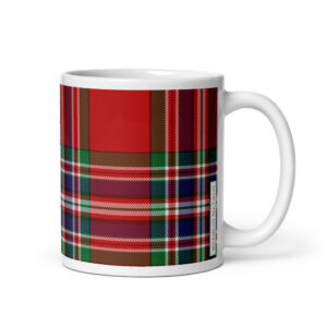 MacFarlane Red Tartan Mug
