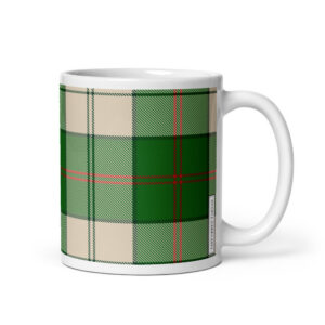 Uist Green Tartan Mug