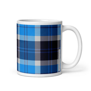 Strathclyde Blue Tartan Mug