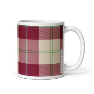 Torridon Burgundy Tartan Mug