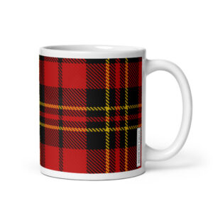 Brodie Red Tartan Mug