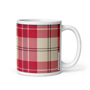 Arduaine Red Tartan Mug