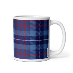 Blue Tartan Mug