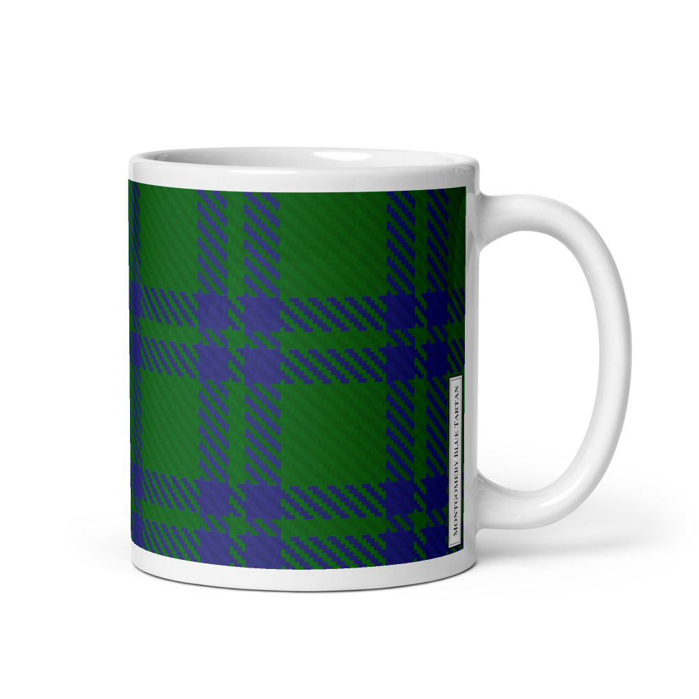 Montgomery Blue Tartan Mug
